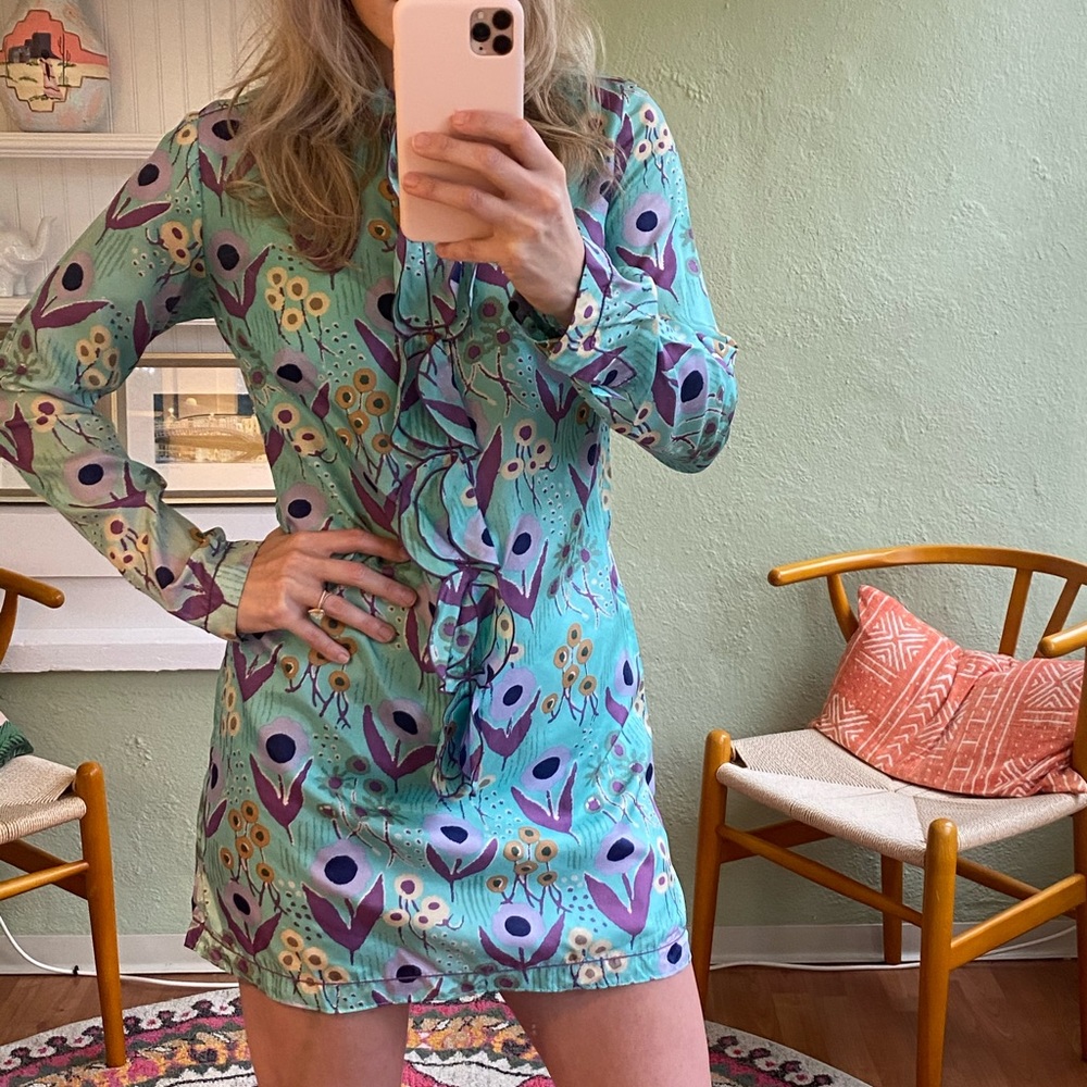 Chelsea & Violet ruffled 60s dress